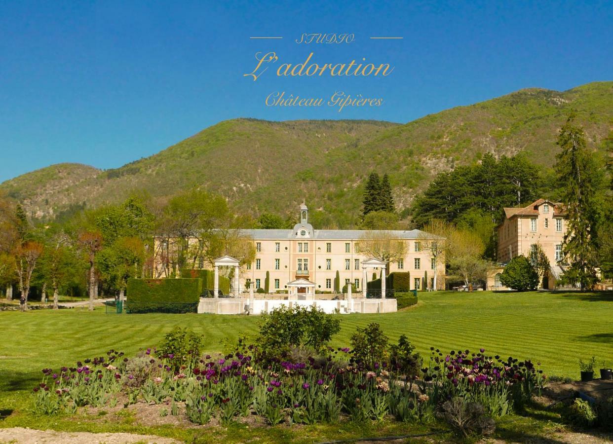 Chateau Des Gipieres Bij De Mont Ventoux Montbrun-les-Bains Ngoại thất bức ảnh